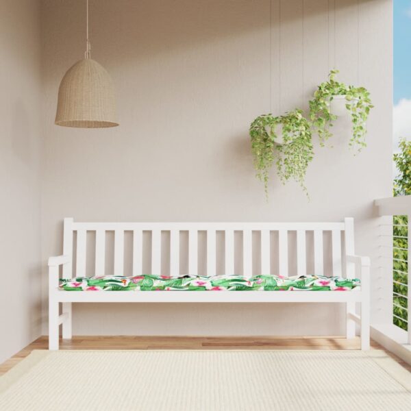vidaXL Garden Bench Cushion Multicolor 78.7"x19.7"x2.8" Fabric