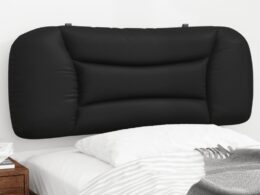 vidaXL Headboard Cushion Black 39.4" Faux Leather