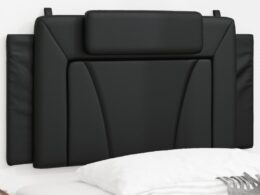 vidaXL Headboard Cushion Black 39.4" Faux Leather