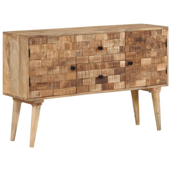 vidaXL Sideboard 43.3"x11.8"x27.6" Solid Wood Mango