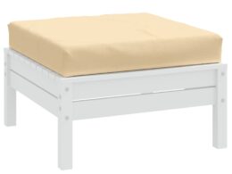 vidaXL Pallet Cushion Melange Beige 23.6"x23.6"x3.9" Fabric