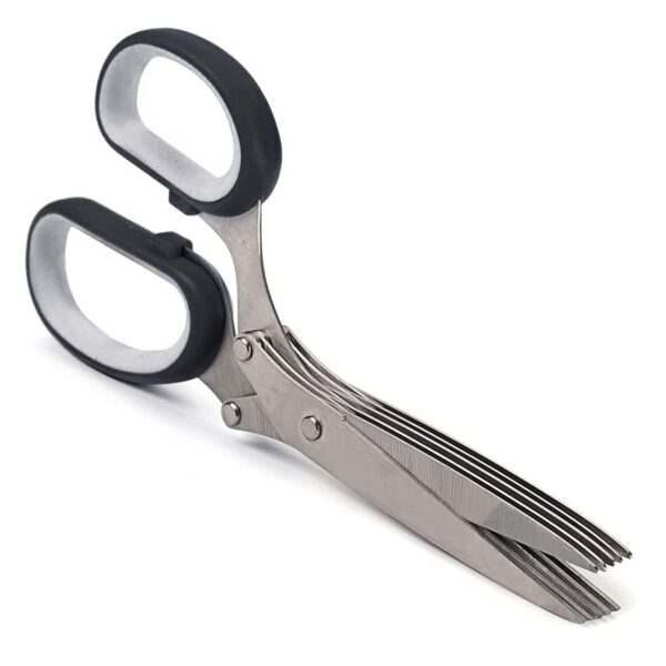 Herb Scissors Set With 5 Blades And Cover - Multipurpose Kitchen Shear - Image 5