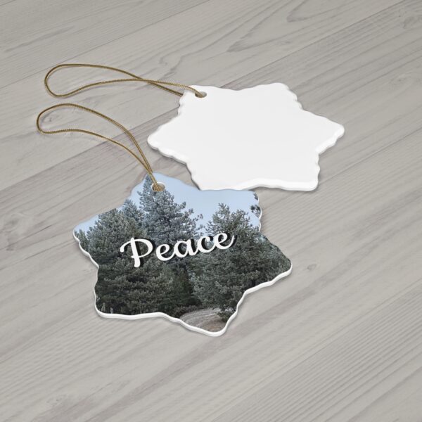 I Love MT Ceramic Ornament Holiday Decoration - Image 10