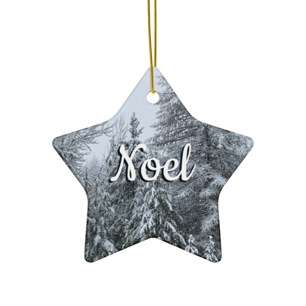 I Love MT Ceramic Ornament Holiday Decoration - Image 6