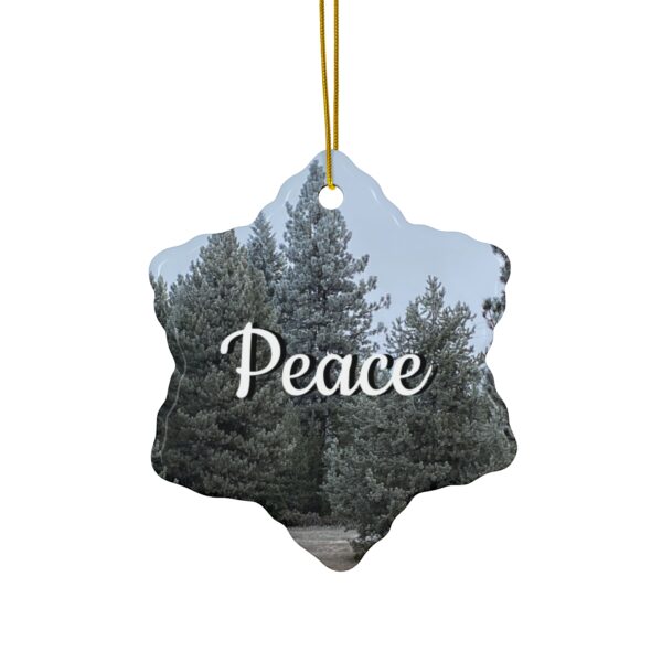 I Love MT Ceramic Ornament Holiday Decoration - Image 9