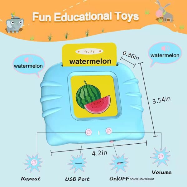 Children's Enlightening Early Education Smart Pure English Card - Image 4