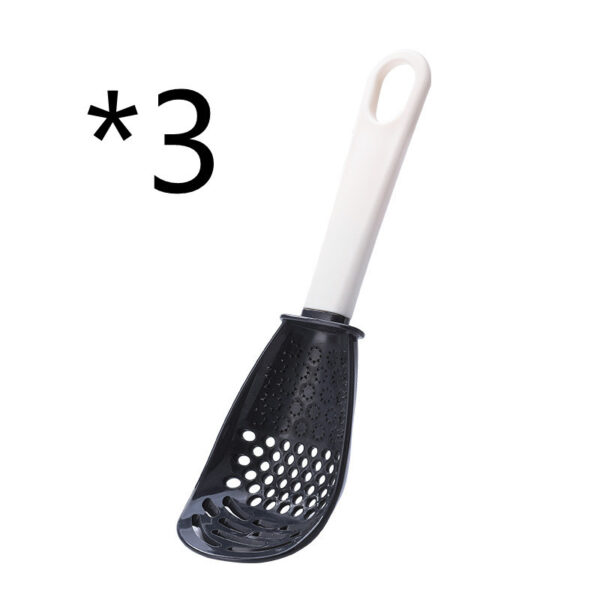 Multifunctional Slotted Spoon Grinding Cooking Spoon Mashed Auxiliary Food Ginger Garlic Spoon Press Potatoe Stir-frying Spatula Kitchen Gadget - Image 8