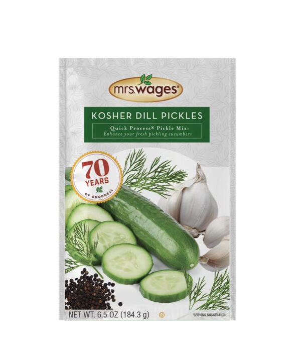 Mrs Wages Kosher Dill Mx (12x6.5OZ )