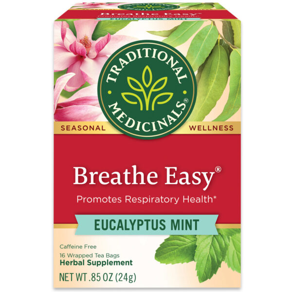 Traditional Medicinals Breathe Easy Herb Tea (6x16 Bag)