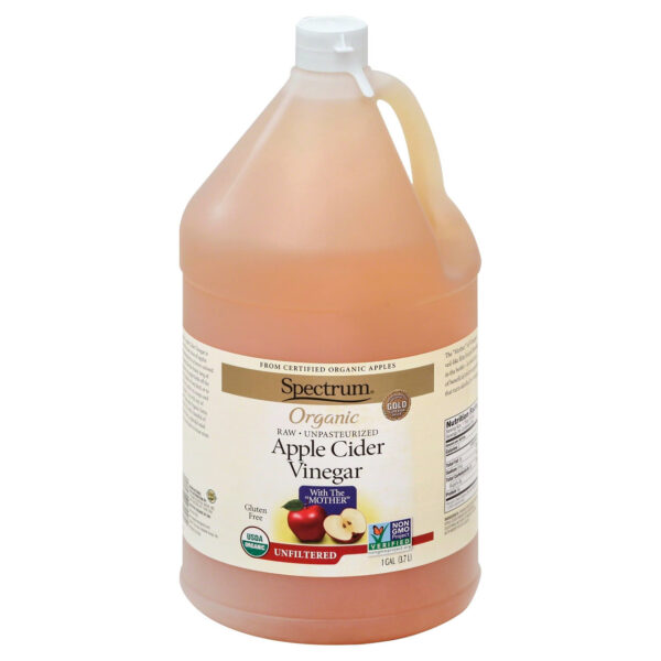 Spectrum Naturals Unfiltered Apple Cider Vinegar (4x1 Gal)