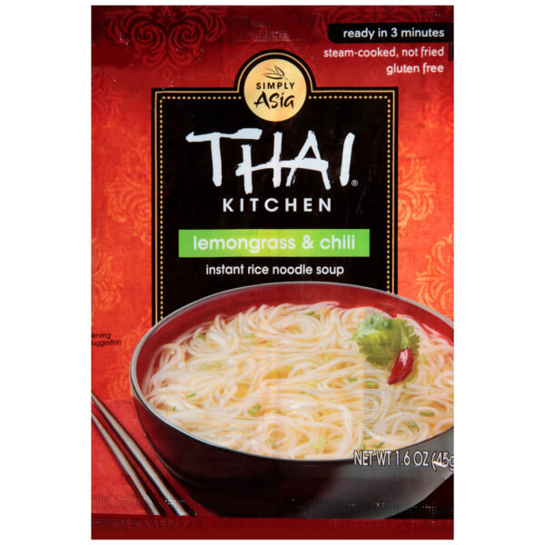 Thai Kitchen Lemongrass & Chili Instant Rice Noodle Soup (12x1.6 OZ)