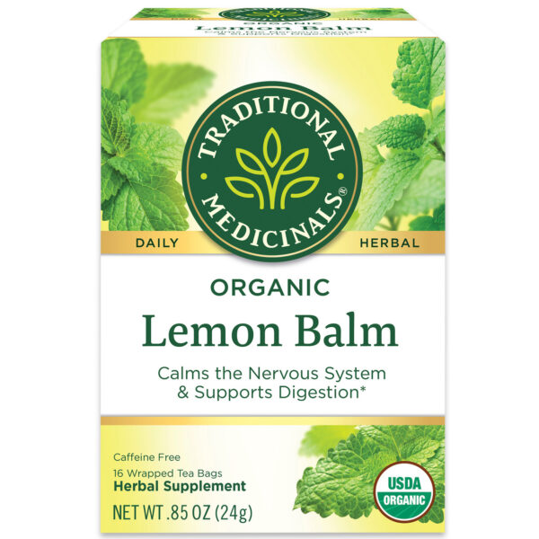 Traditional Medicinals Lemon Balm Tea (6x16 Bag)