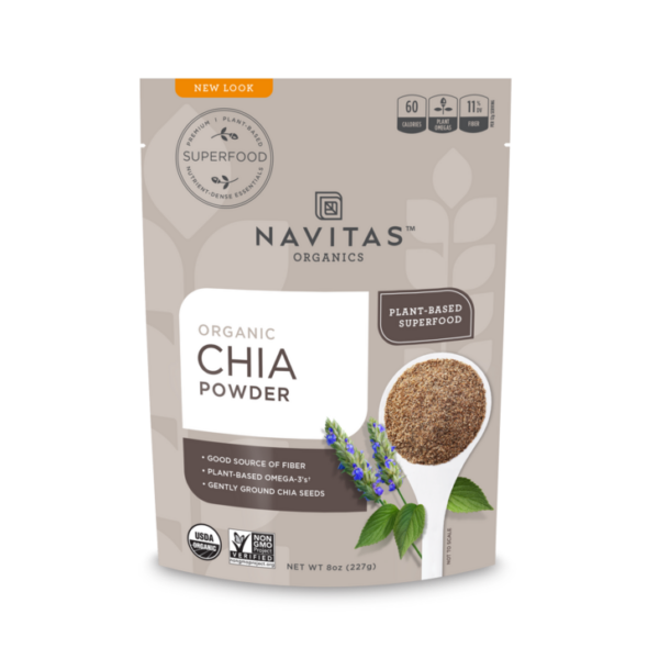 Navitas Naturals Organic Chia Seed Sprouted Powder (12x8 OZ)