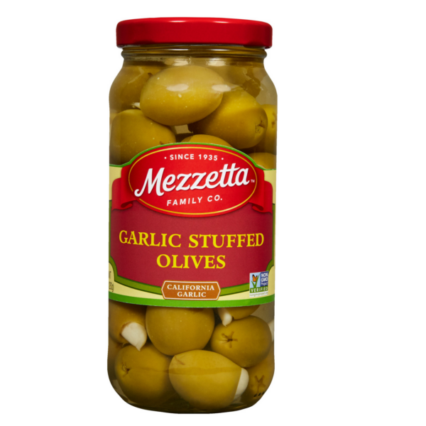 Mezzetta Olive, Stuffed Garlic (6x10Oz)