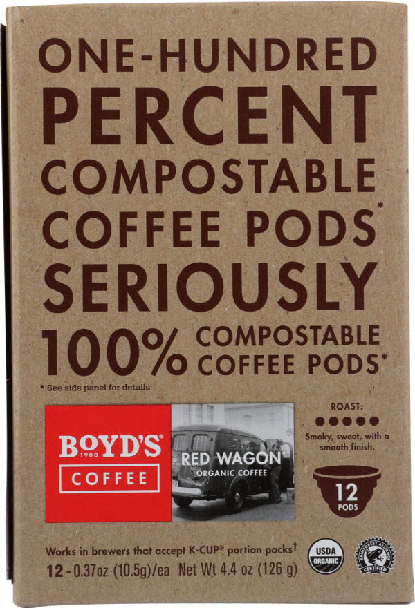 Boyds Coffee Red Wagon Single Cup Pods (6x12 CT)