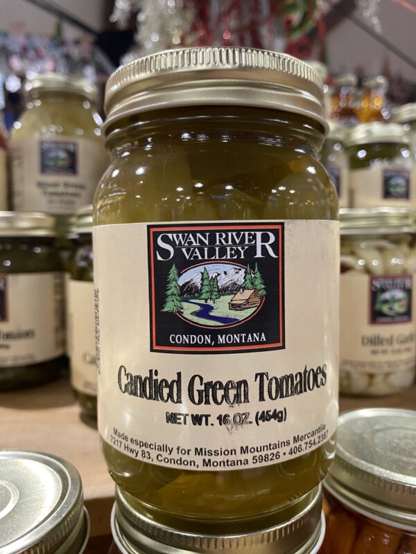 Swan River Valley Candied Green Tomatoes - 16 oz Jar