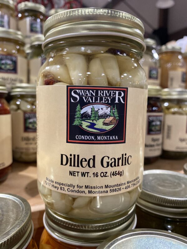 Swan River Valley Dilled Garlic - 16 oz Jar