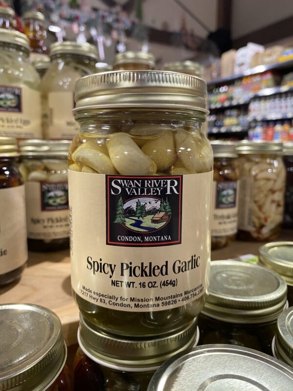 Swan River Valley Spicy Pickled Garlic - 16 oz Jar