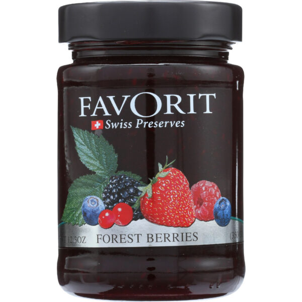 Favorit Swiss Forest Berries Preserves (6x12.3Oz)