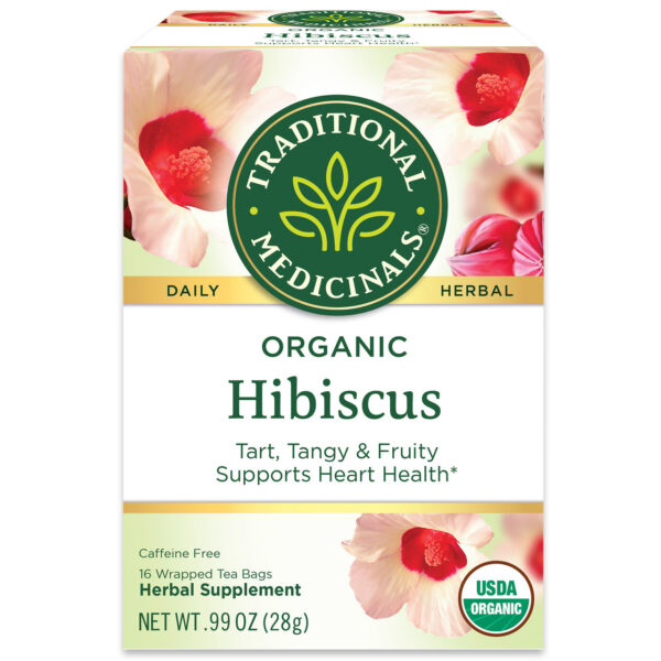 Traditional Medicinals Hibiscus Tea (6x16 Bag)