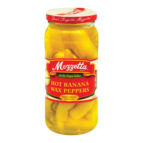 Mezzetta Hot Banana Wxd Pprs (6x16OZ )