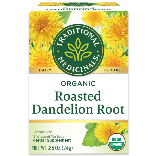 Traditional Medicinals Roasted Dandelion Root Tea (6x16 Bag)