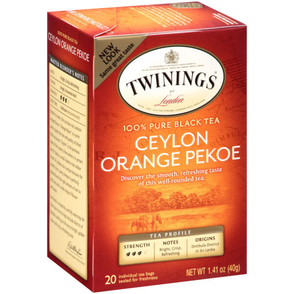 Twinings Ceylon Tea (6x20 Bag)