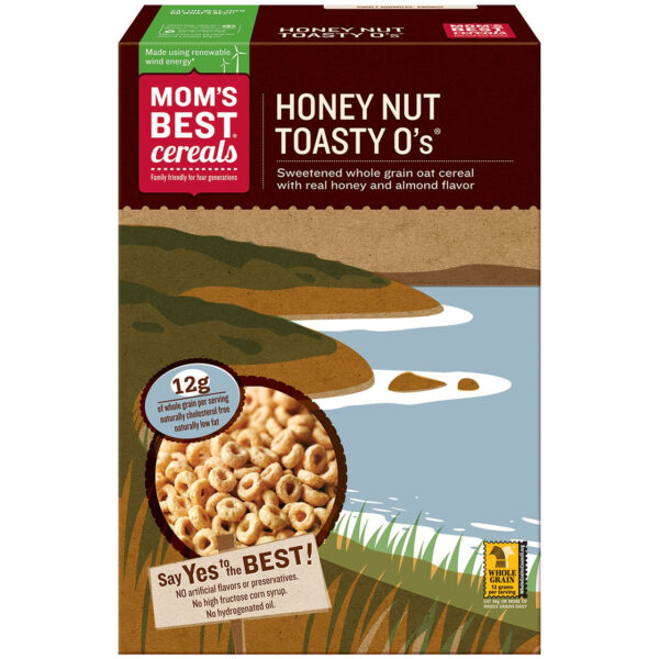 Mom's Best Naturals Honey & Nut Toasty O' Cereal (10x20 Oz)