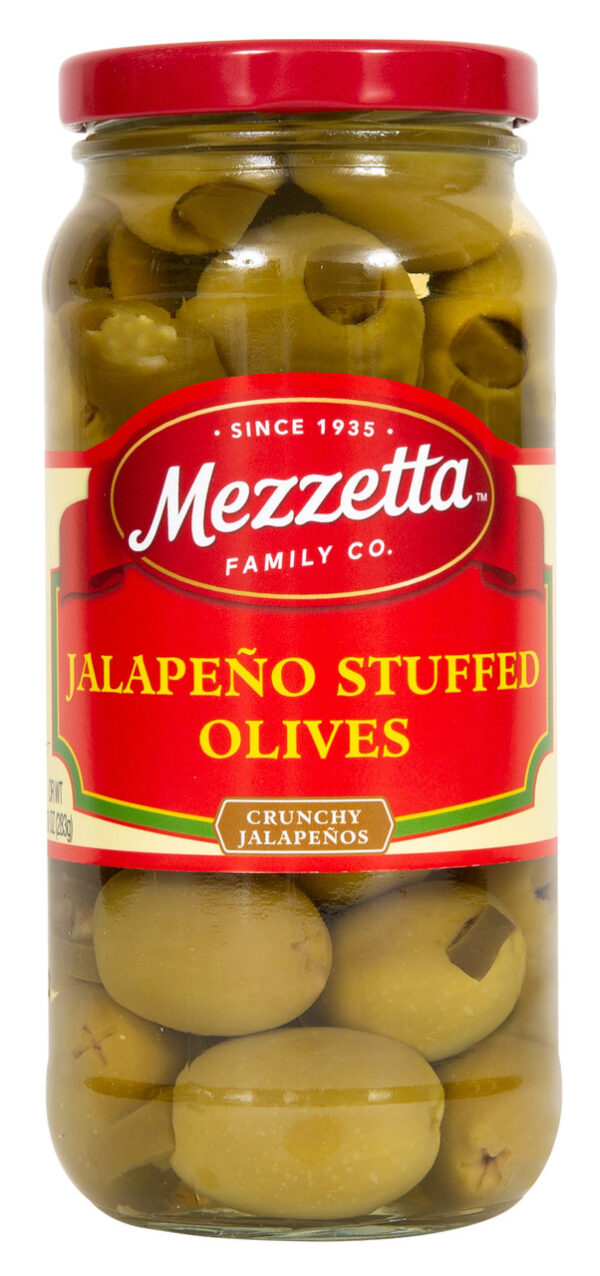 Mezzetta Jalapeno Stuffed Olives (6x10Oz)