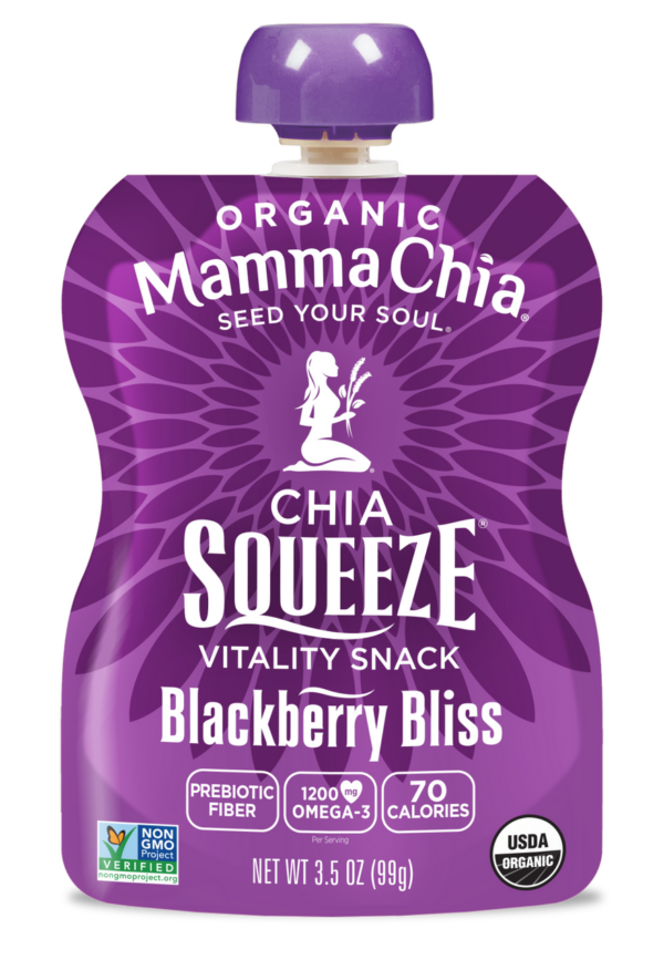 Mamma Chia Squeeze Blackberry Bliss (16x3.5 OZ)