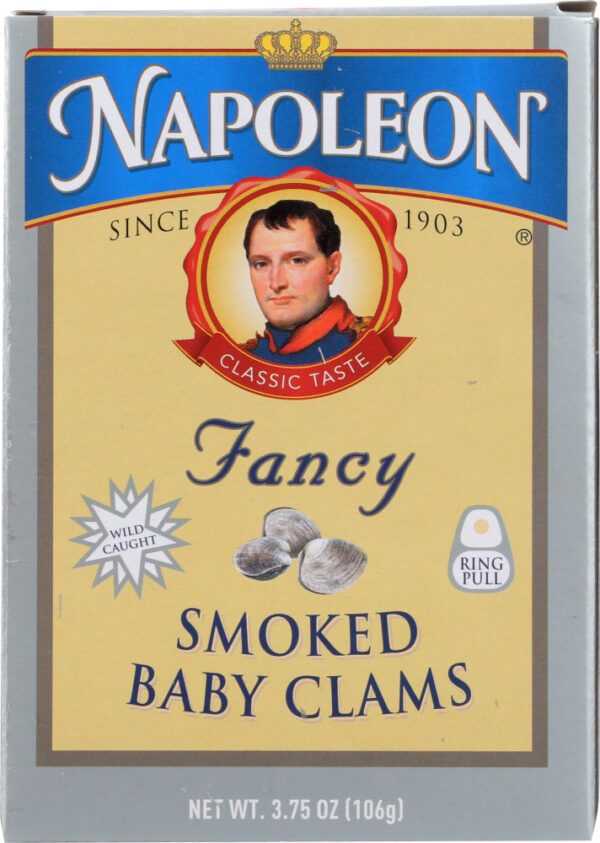 Napoleon Co. Baby Clams Smoked (1x3.66OZ )