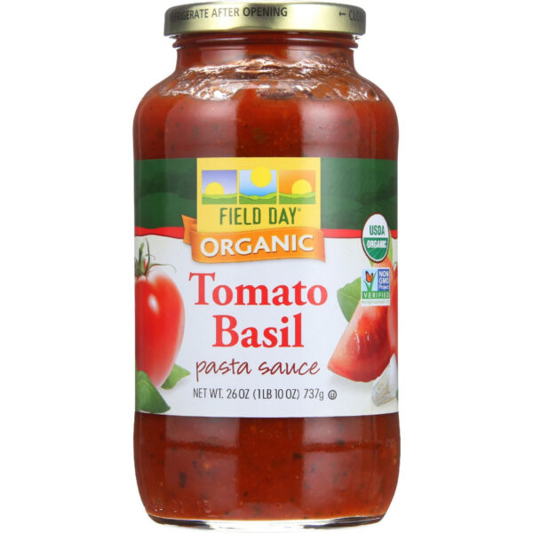 Field Day Tomato Basil Pasta Sauce - Pack of 12