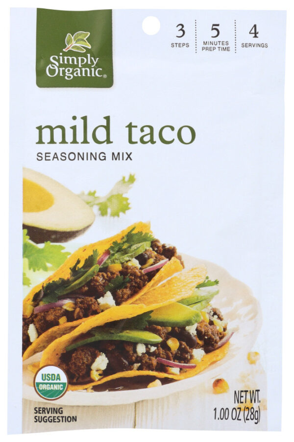 Simply Organic Mild Taco Seasoning Mix (12X1 OZ)