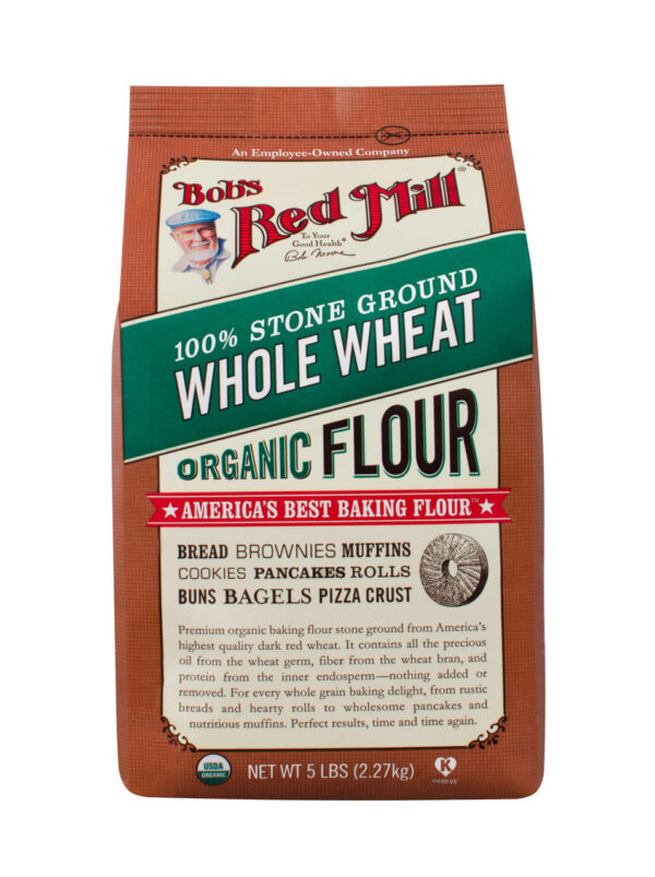 Bob's Red Mill Whole Wheat Flour (4x5lb)