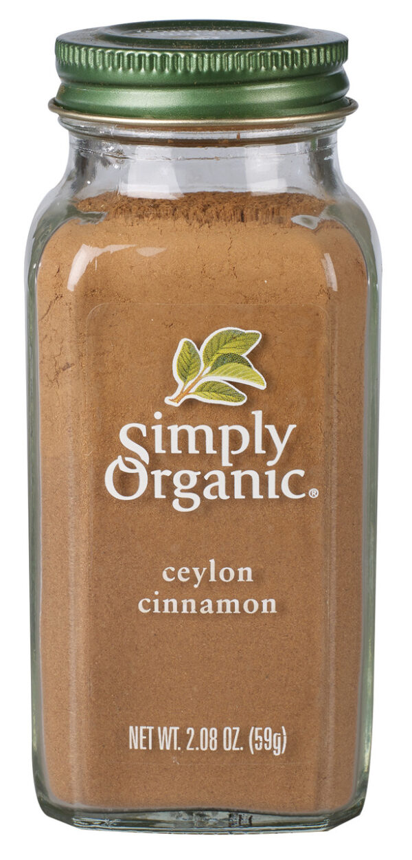 Simply Organic Ceylon Cinnamon Grind (6X2.08 OZ)