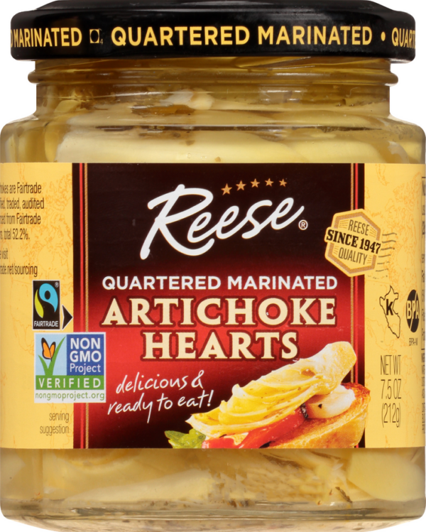 Reese Marinated Artichokes Hearts (12x7.5Oz)