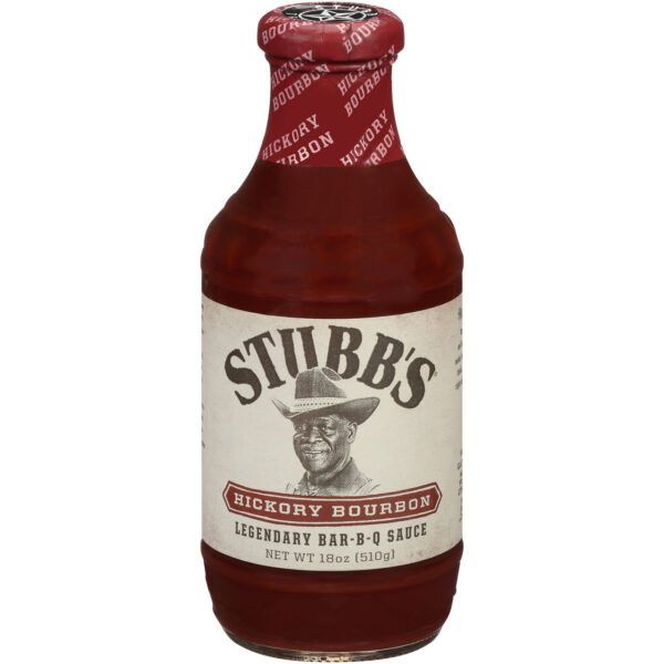 Stubbs BBQ Hickory Brbn Sauce (6x18Oz)