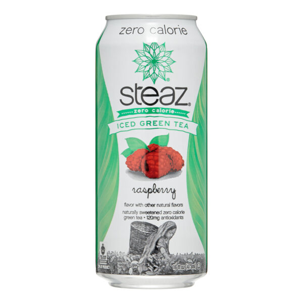 Steaz ZERO Calorie Raspberry (12x16 Oz)