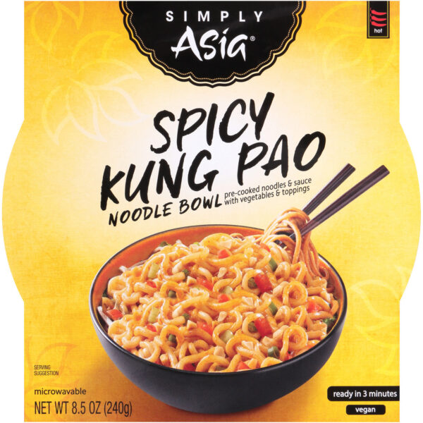 Simply Asia Spicy Kung Pao Noodle Bowl (6x8.5 Oz)