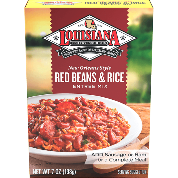 Louisiana Entree Mix New Orleans Style Red Beans and Rice (12x7 OZ)