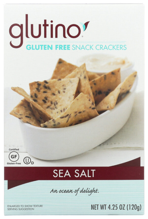 Glutino Sea Salt Crackers (6x4.25 Oz)