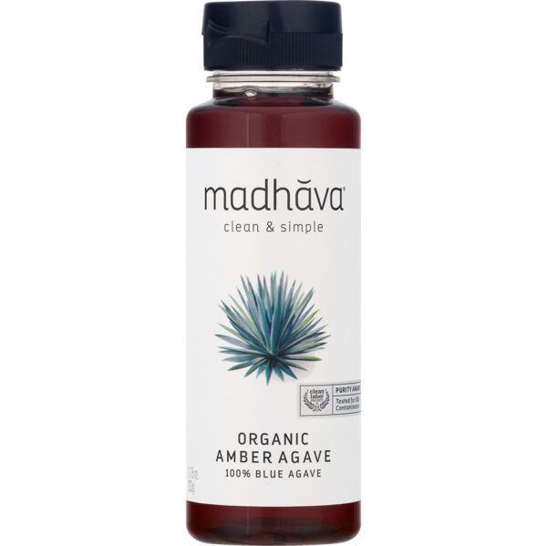 Madhava Honey Amber Agave Nectar (6x11.75Z)