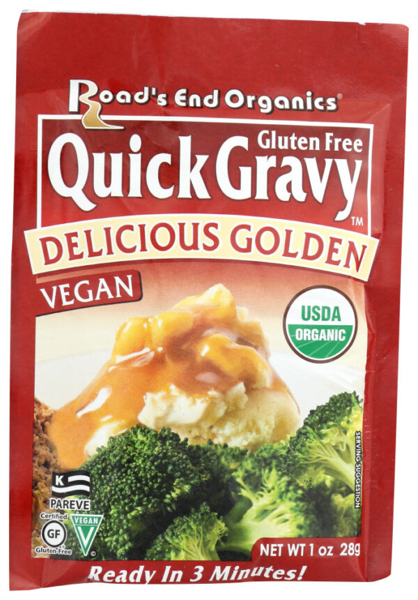 Road's End Organics Golden Gravy Mix Gluten Free (12x1 Oz)