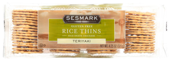 Sesmark Foods Teriyaki Rice Thins (12x4.25 Oz)