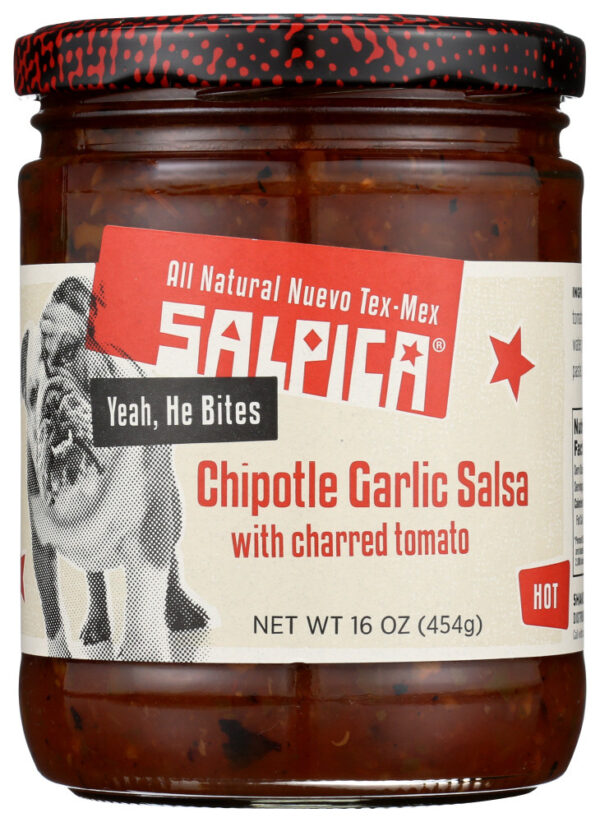 Salpica Salsa Red Chipotle Hot (6x16 Oz)