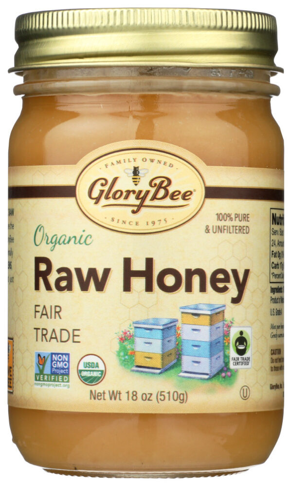 Glorybee Raw Honey (6x18 Oz)