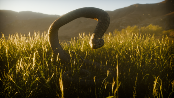 Realistic 3D Snake