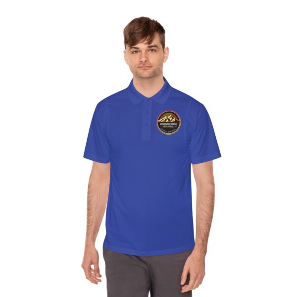 Mission Mountains Mercantile Polo Shirt - Red Version - Image 42
