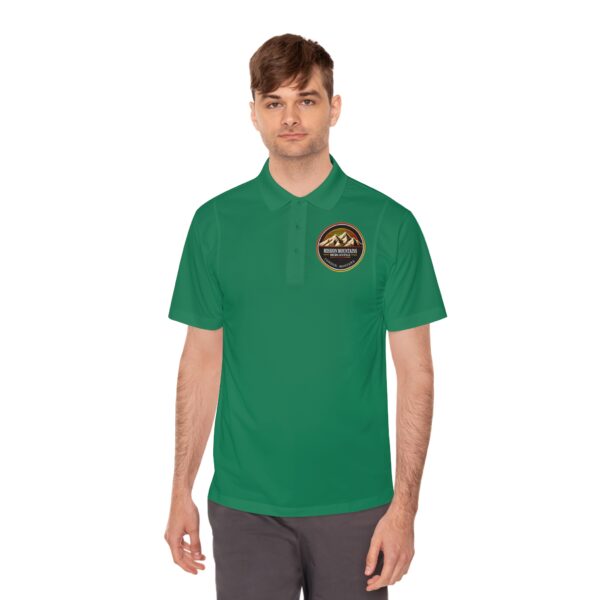 Mission Mountains Mercantile Polo Shirt - Red Version - Image 30