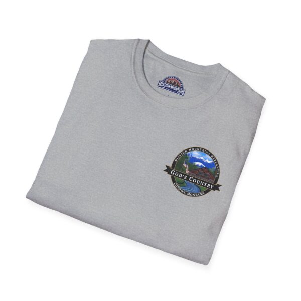 Stylish Unisex T-Shirt - Mission Mountains Mercantile Design - Image 12